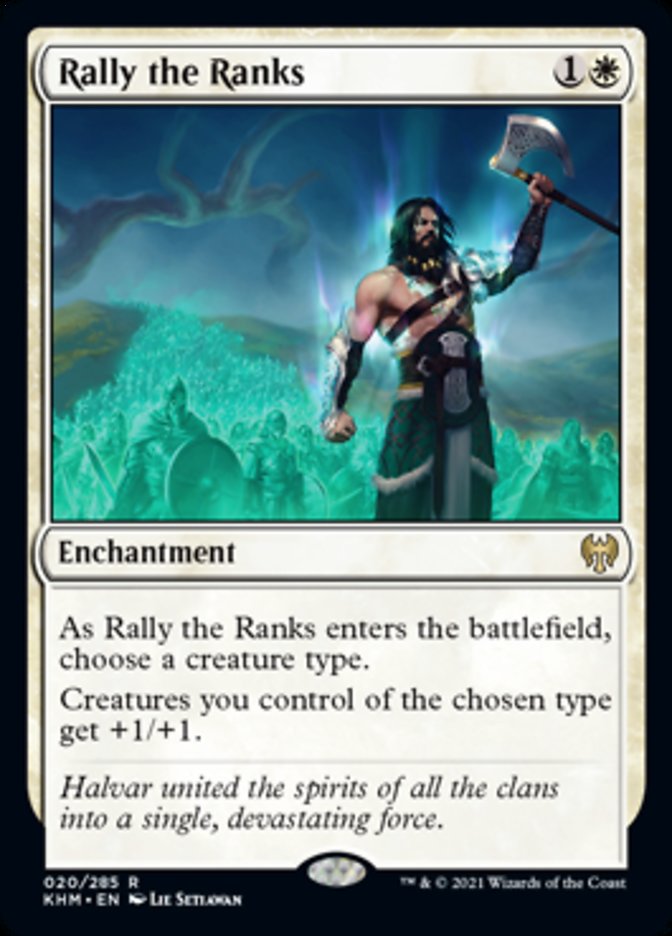 Rally the Ranks [Kaldheim] | Red Riot Games CA