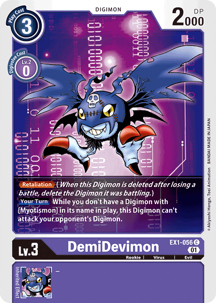 DemiDevimon [EX1-056] [Classic Collection] | Red Riot Games CA