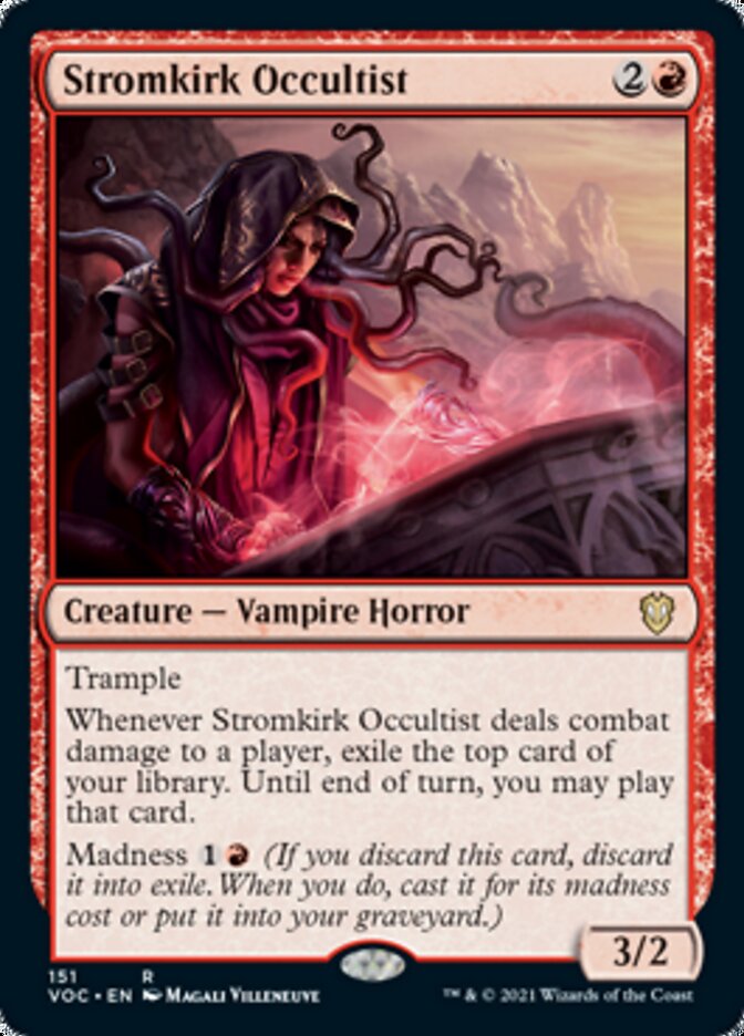 Stromkirk Occultist [Innistrad: Crimson Vow Commander] | Red Riot Games CA