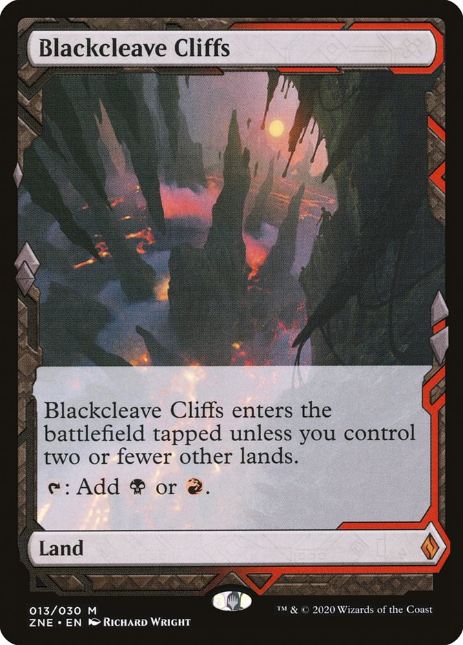 Blackcleave Cliffs (Expeditions) [Zendikar Rising Expeditions] | Red Riot Games CA