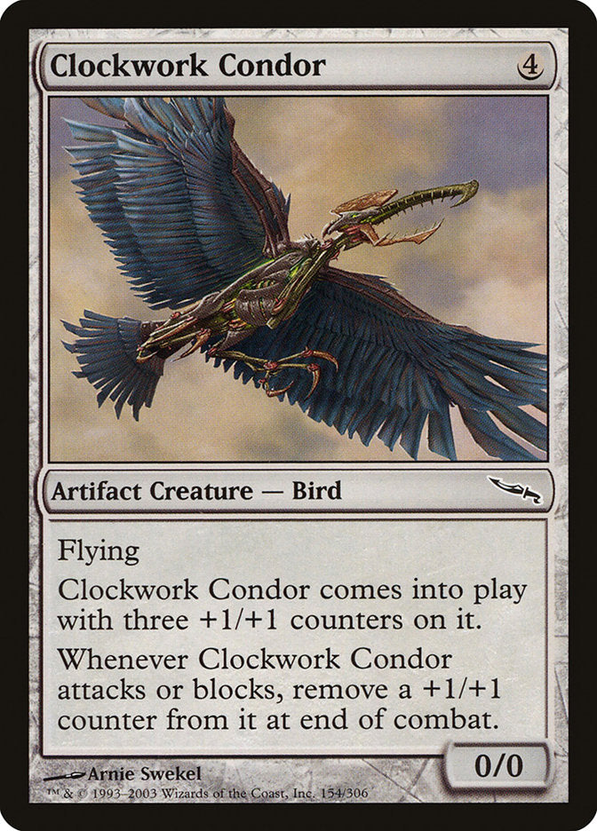 Clockwork Condor [Mirrodin] | Red Riot Games CA