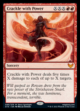 Crackle with Power [Strixhaven: School of Mages] | Red Riot Games CA