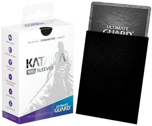 Katana 100 Sleeves - Black