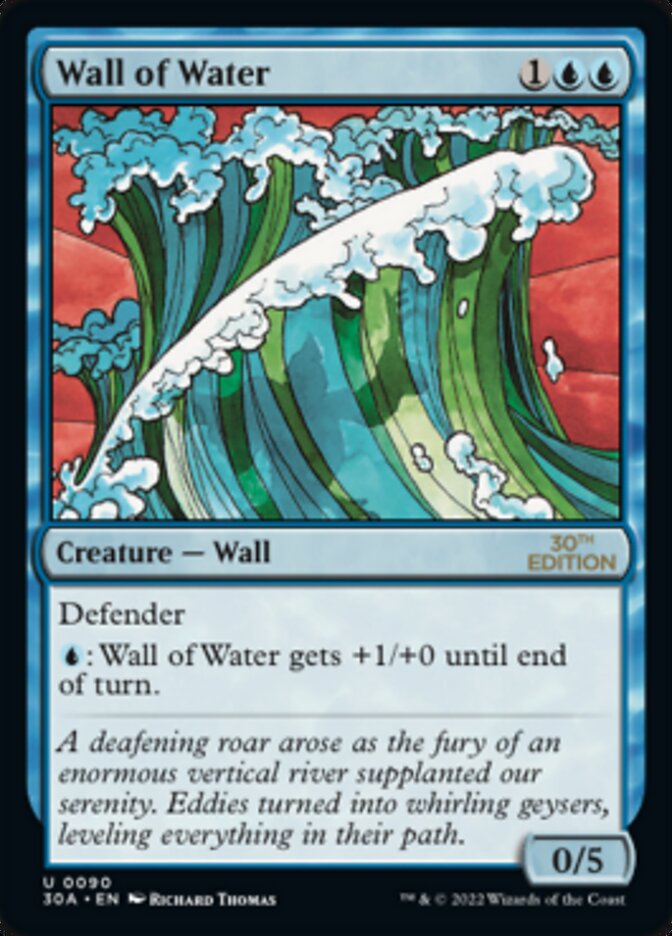 Wall of Water [30th Anniversary Edition] | Red Riot Games CA