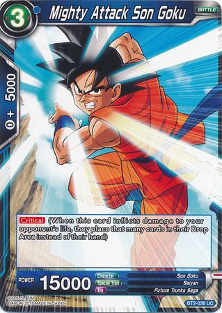 Mighty Attack Son Goku (BT2-038) [Union Force] | Red Riot Games CA