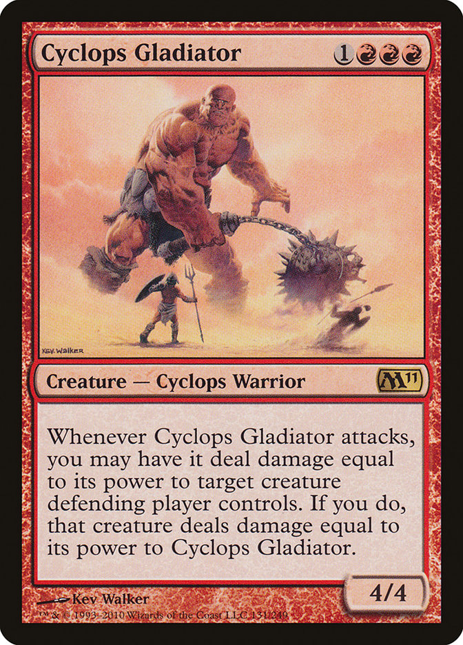 Cyclops Gladiator [Magic 2011] | Red Riot Games CA