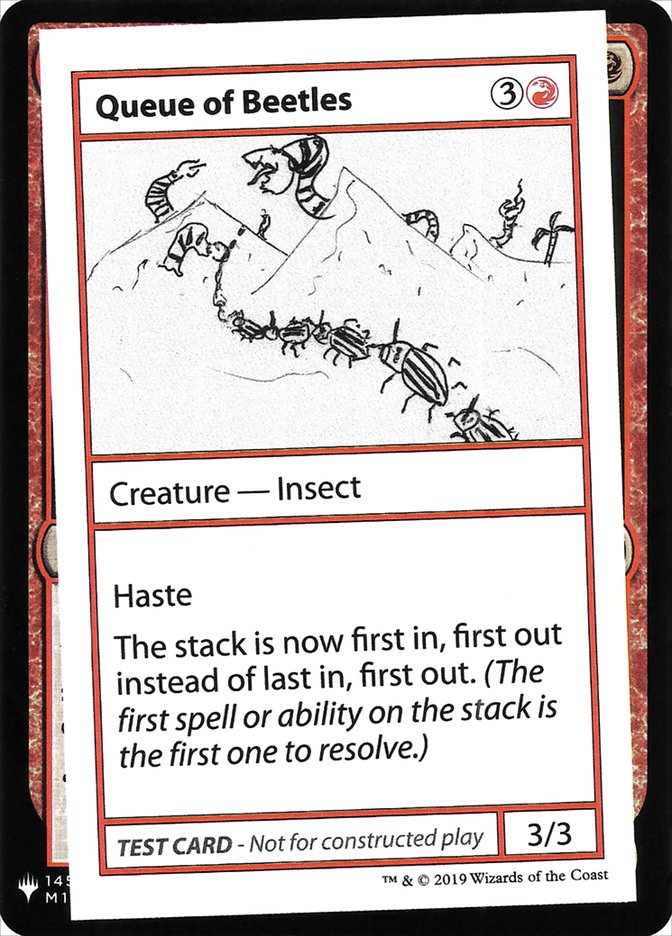 Queue of Beetles [Mystery Booster Playtest Cards] | Red Riot Games CA