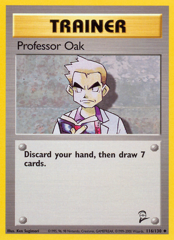Professor Oak (116/130) [Base Set 2] | Red Riot Games CA