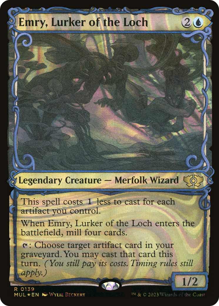 Emry, Lurker of the Loch (Halo Foil) [Multiverse Legends] | Red Riot Games CA