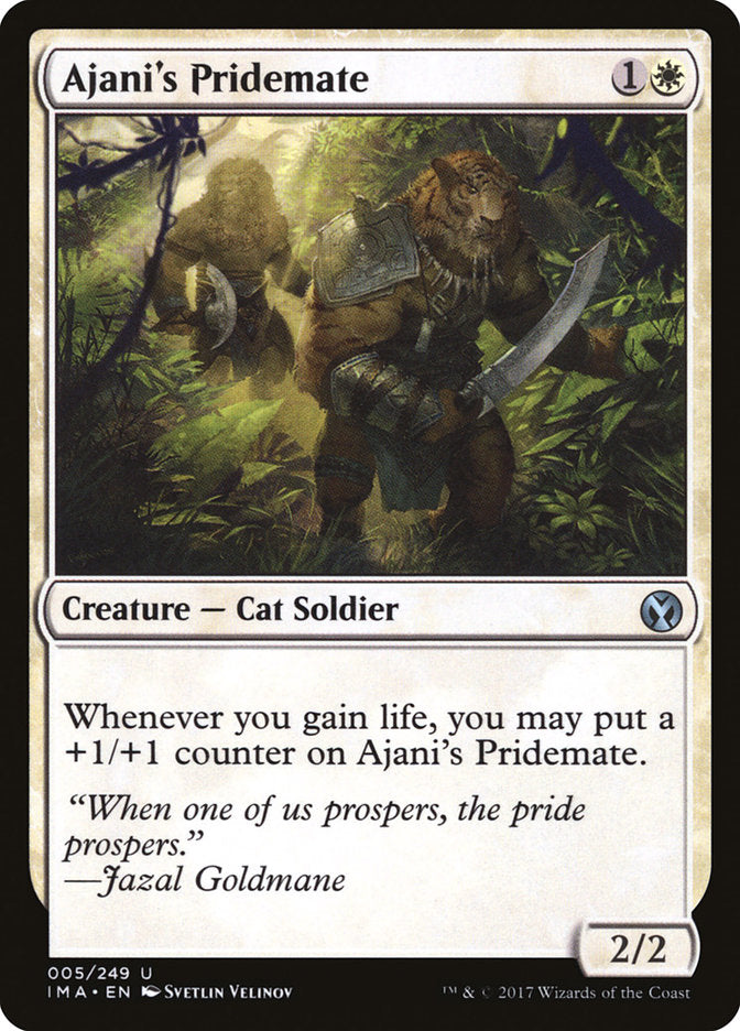 Ajani's Pridemate [Iconic Masters] | Red Riot Games CA