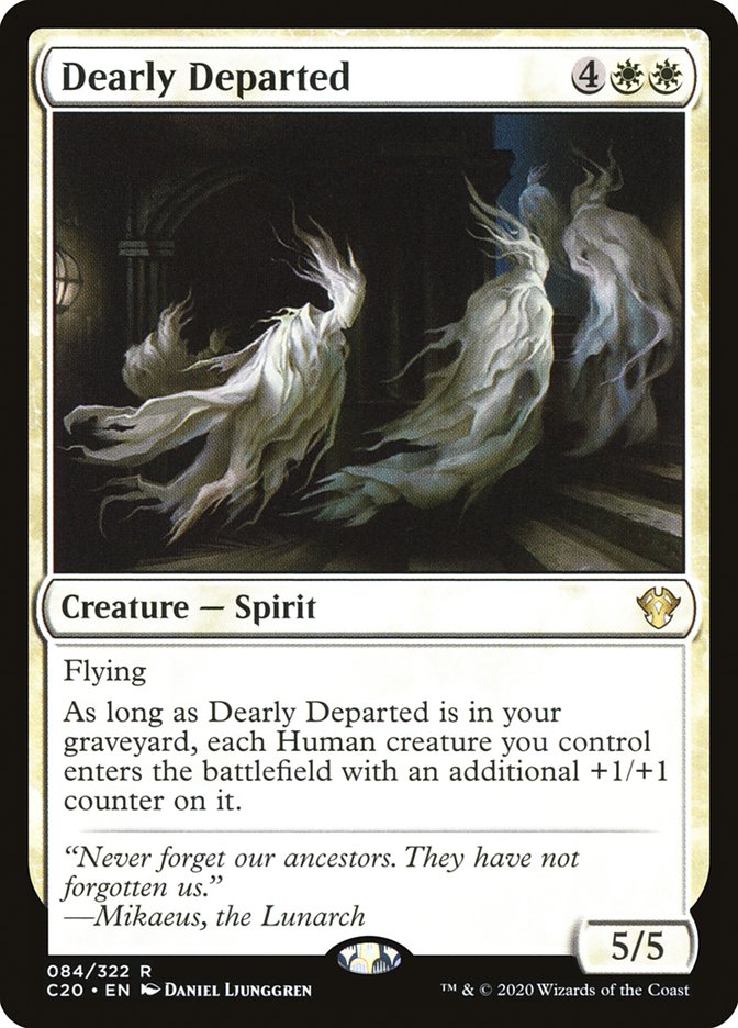Dearly Departed [Commander 2020] | Red Riot Games CA