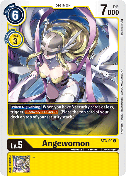 Angewomon [ST3-09] [Starter Deck: Heaven's Yellow] | Red Riot Games CA