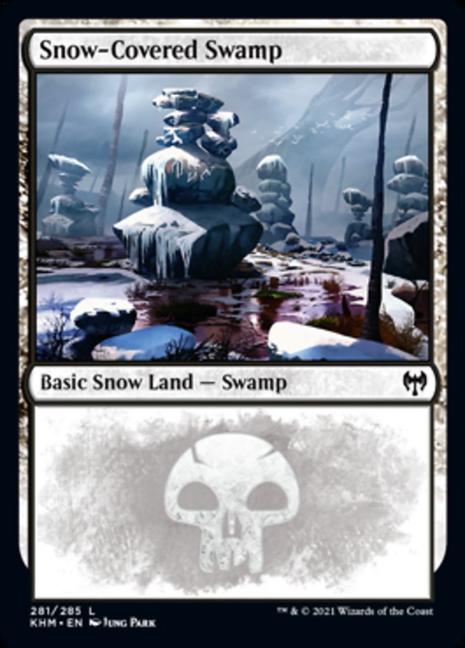 Snow-Covered Swamp (281) [Kaldheim] | Red Riot Games CA