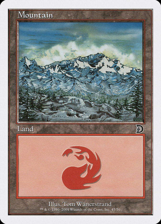 Mountain (45) [Deckmasters] | Red Riot Games CA