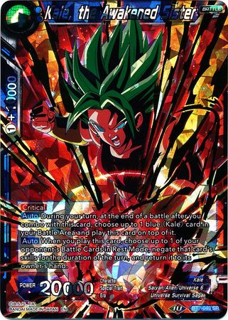 Kale, the Awakened Sister (BT7-040) [Assault of the Saiyans] | Red Riot Games CA