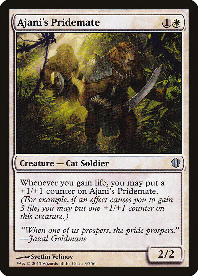 Ajani's Pridemate [Commander 2013] | Red Riot Games CA