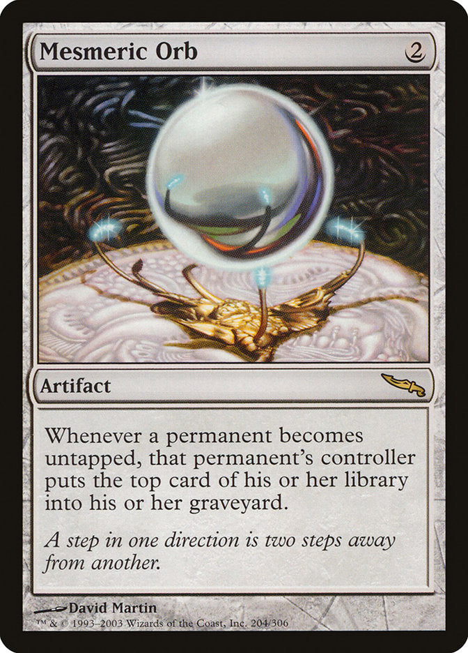 Mesmeric Orb [Mirrodin] | Red Riot Games CA