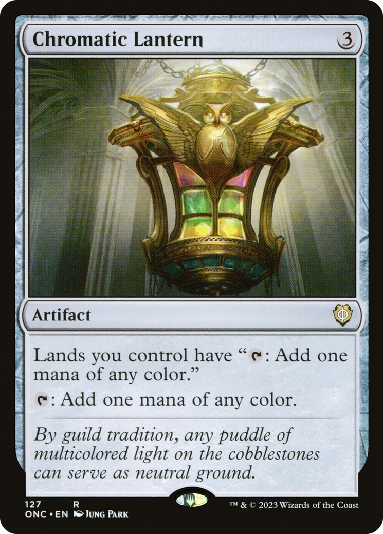 Chromatic Lantern [Phyrexia: All Will Be One Commander] | Red Riot Games CA