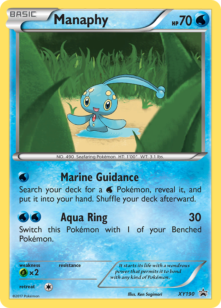 Manaphy (XY190) [XY: Black Star Promos] | Red Riot Games CA