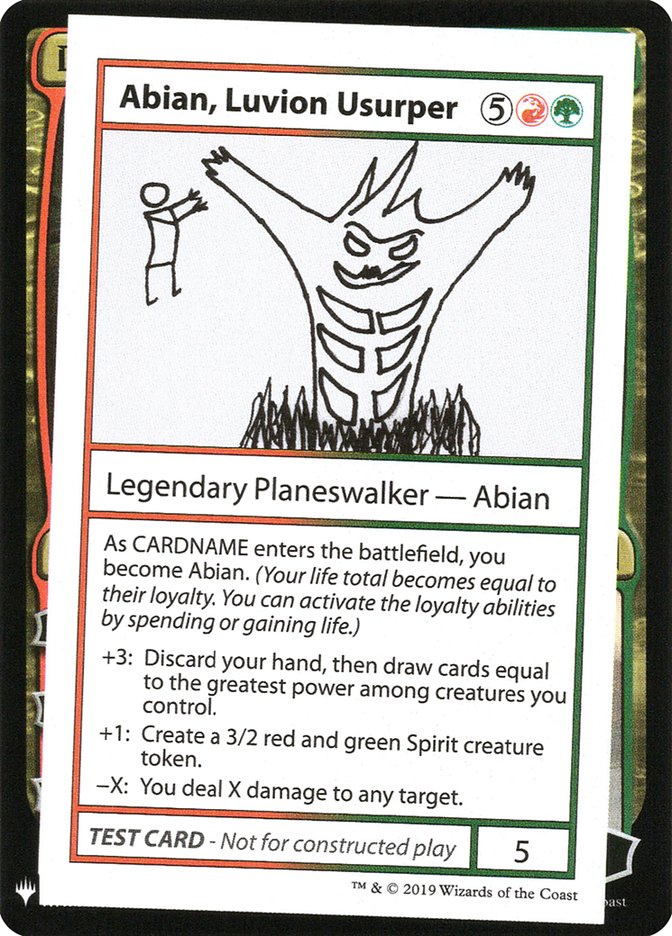 Abian, Luvion Usurper [Mystery Booster Playtest Cards] | Red Riot Games CA