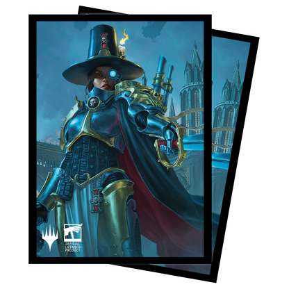 Ultra PRO: Standard 100ct Sleeves - Warhammer 40k Commander Deck (Inquisitor Greyfax)