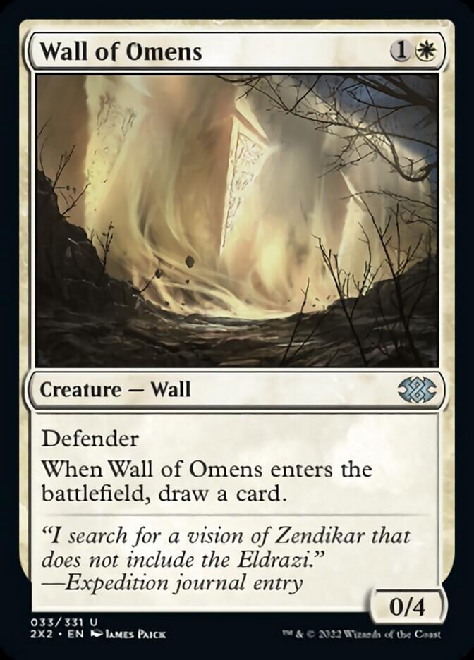 Wall of Omens [Double Masters 2022] | Red Riot Games CA