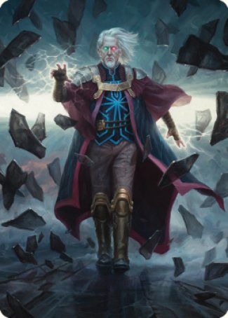 Urza, Planeswalker Art Card [The Brothers' War Art Series] | Red Riot Games CA