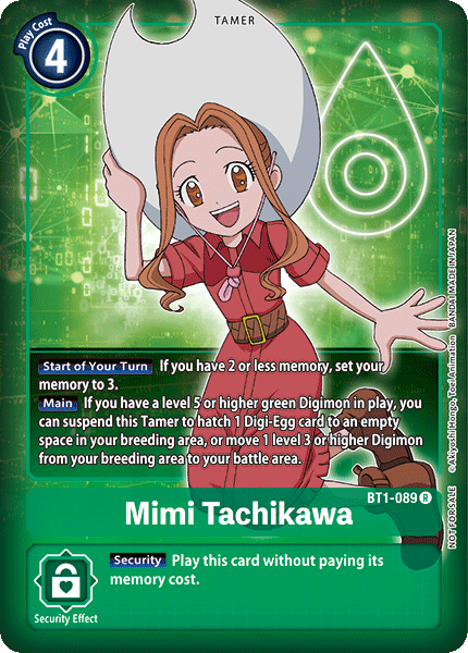 Mimi Tachikawa [BT1-089] (Buy-A-Box Promo) [Release Special Booster Ver.1.0 Promos] | Red Riot Games CA