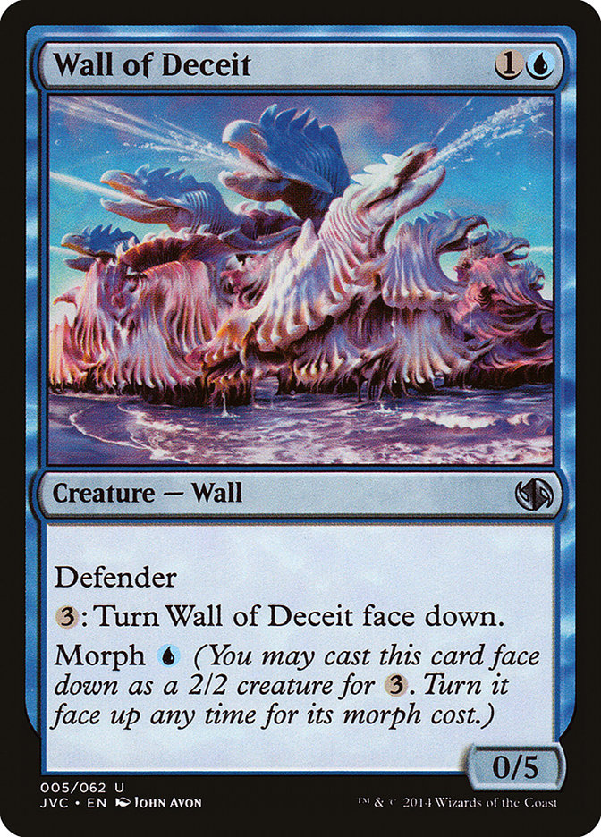 Wall of Deceit [Duel Decks Anthology] | Red Riot Games CA