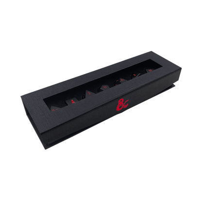 Ultra PRO: Heavy Metal Dice - 7-Dice Set (Dungeons & Dragons)