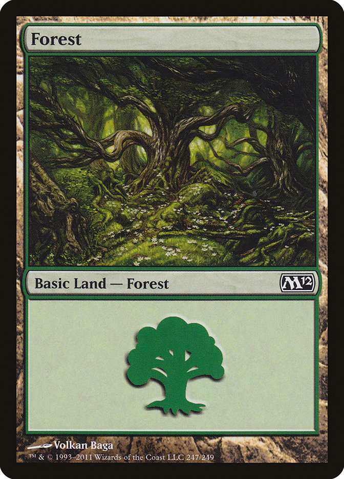 Forest (247) [Magic 2012] | Red Riot Games CA