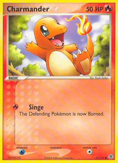 Charmander (57/112) [EX: FireRed & LeafGreen] | Red Riot Games CA