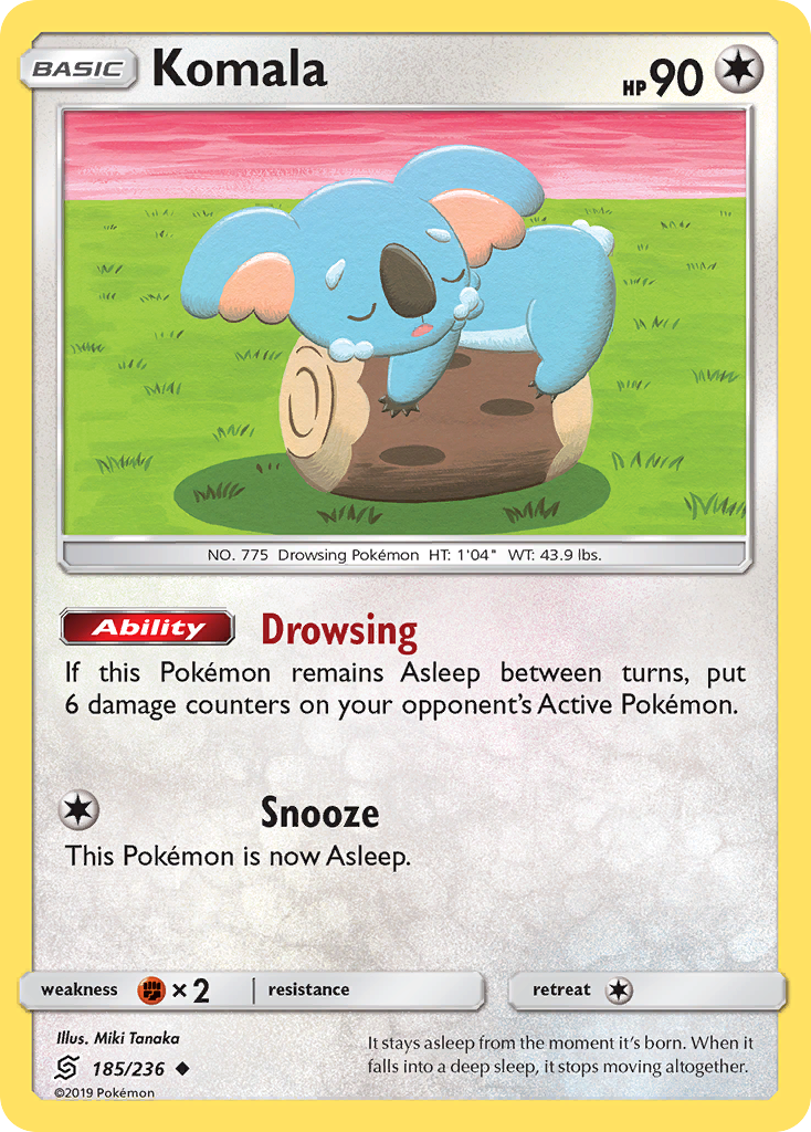 Komala (185/236) [Sun & Moon: Unified Minds] | Red Riot Games CA