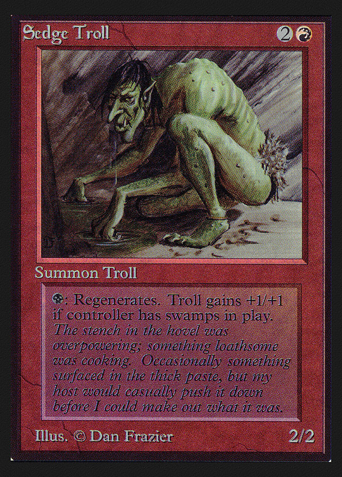 Sedge Troll [Collectors' Edition] | Red Riot Games CA