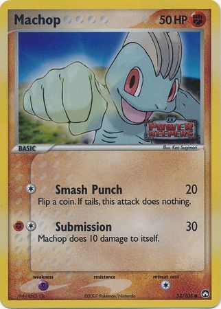 Machop (53/108) (Stamped) [EX: Power Keepers] | Red Riot Games CA