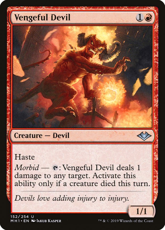 Vengeful Devil [Modern Horizons] | Red Riot Games CA