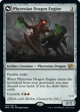 Phyrexian Dragon Engine [The Brothers' War] | Red Riot Games CA