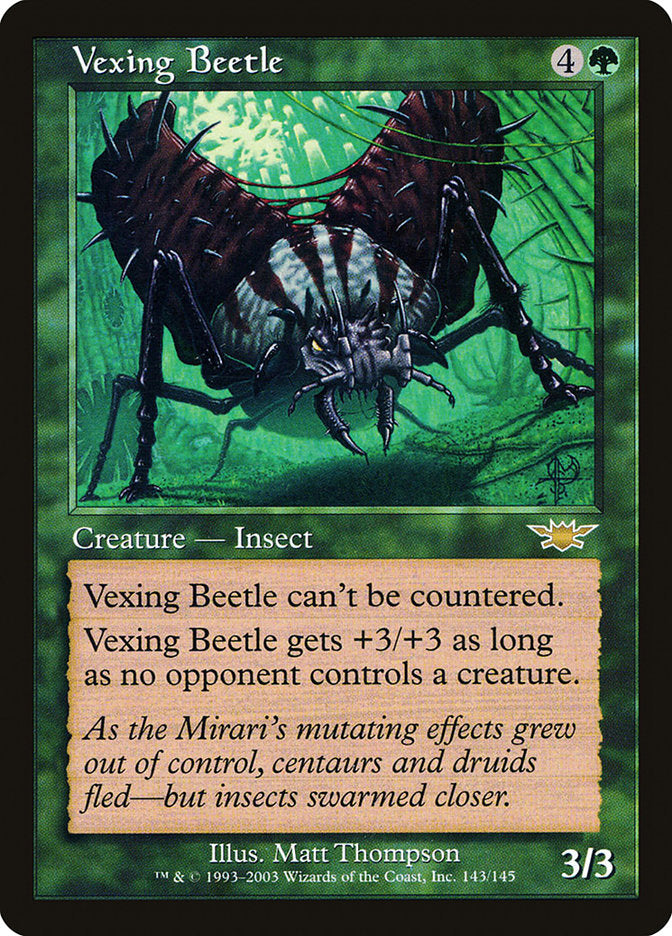 Vexing Beetle [Legions] | Red Riot Games CA