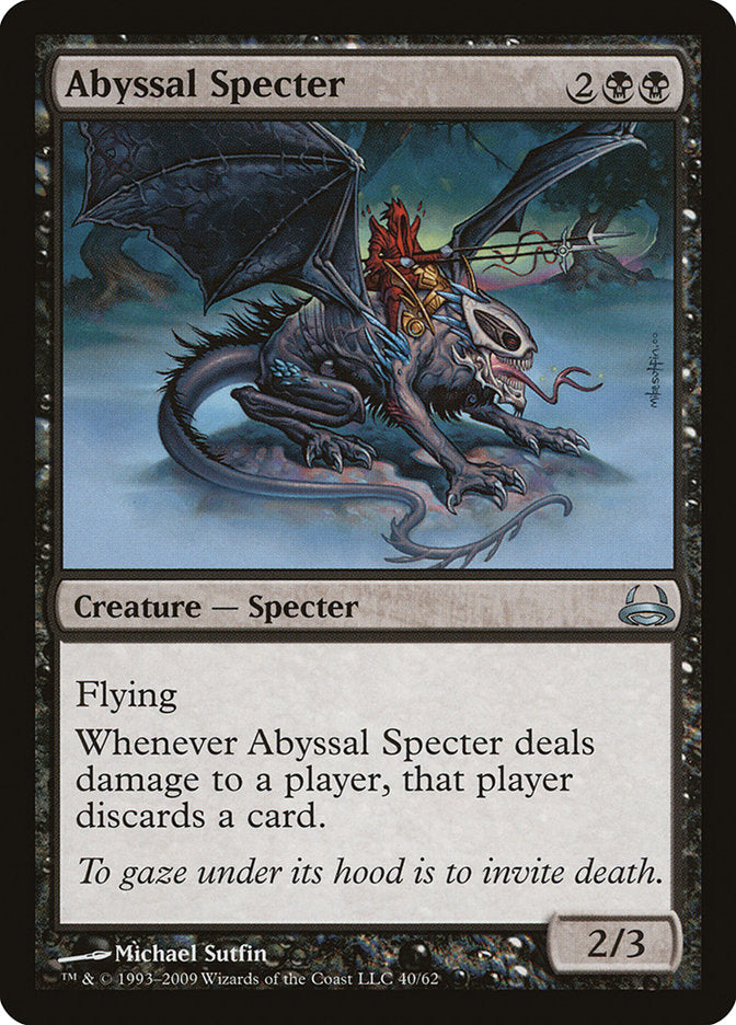 Abyssal Specter [Duel Decks: Divine vs. Demonic] | Red Riot Games CA