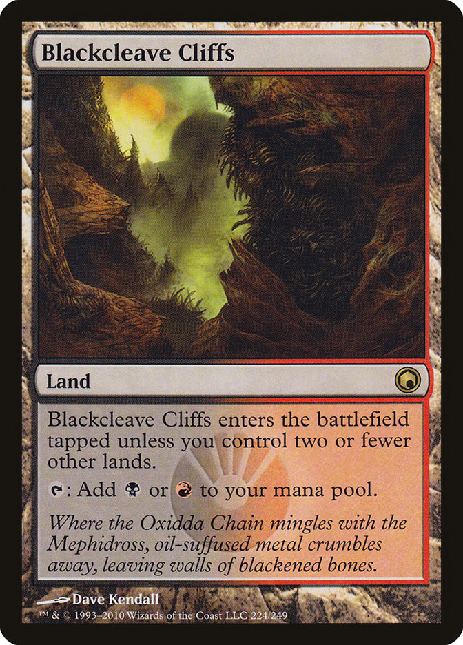 Blackcleave Cliffs [Scars of Mirrodin] | Red Riot Games CA