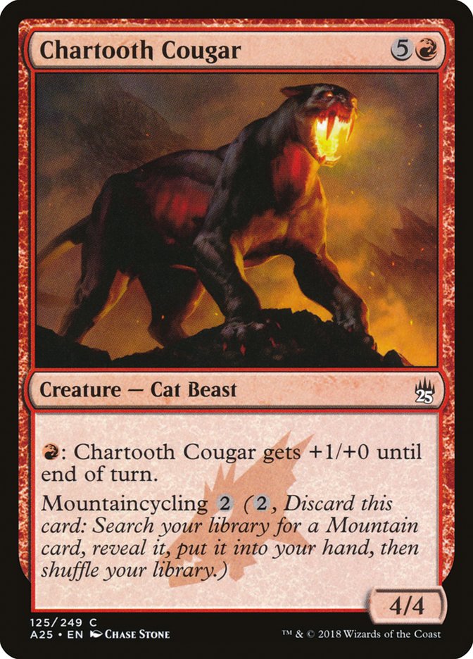 Chartooth Cougar [Masters 25] | Red Riot Games CA
