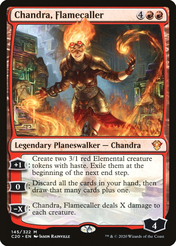 Chandra, Flamecaller [Commander 2020] | Red Riot Games CA