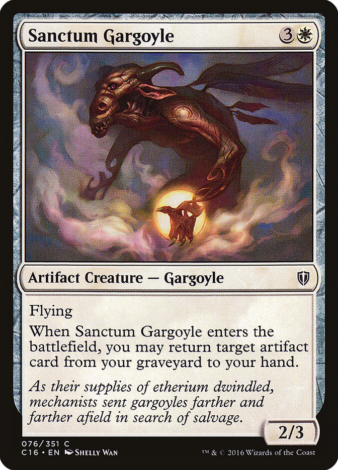 Sanctum Gargoyle [Commander 2016] | Red Riot Games CA