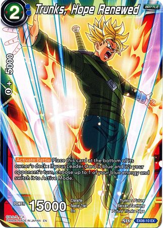 Trunks, Hope Renewed (EX06-10) [Special Anniversary Set] | Red Riot Games CA