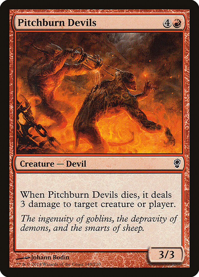 Pitchburn Devils [Conspiracy] | Red Riot Games CA