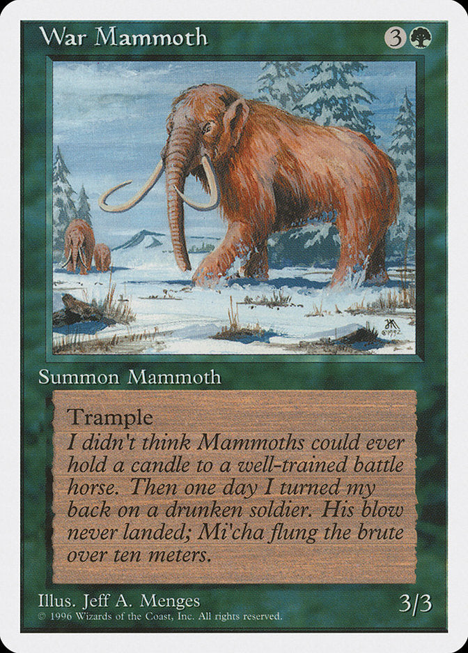 War Mammoth [Introductory Two-Player Set] | Red Riot Games CA