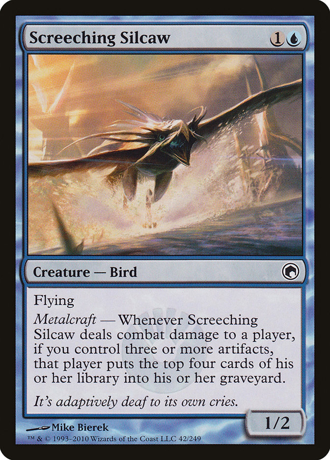 Screeching Silcaw [Scars of Mirrodin] | Red Riot Games CA