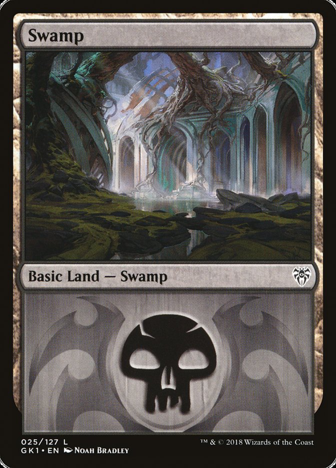 Swamp (25) [Guilds of Ravnica Guild Kit] | Red Riot Games CA
