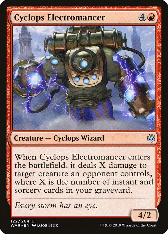 Cyclops Electromancer [War of the Spark] | Red Riot Games CA