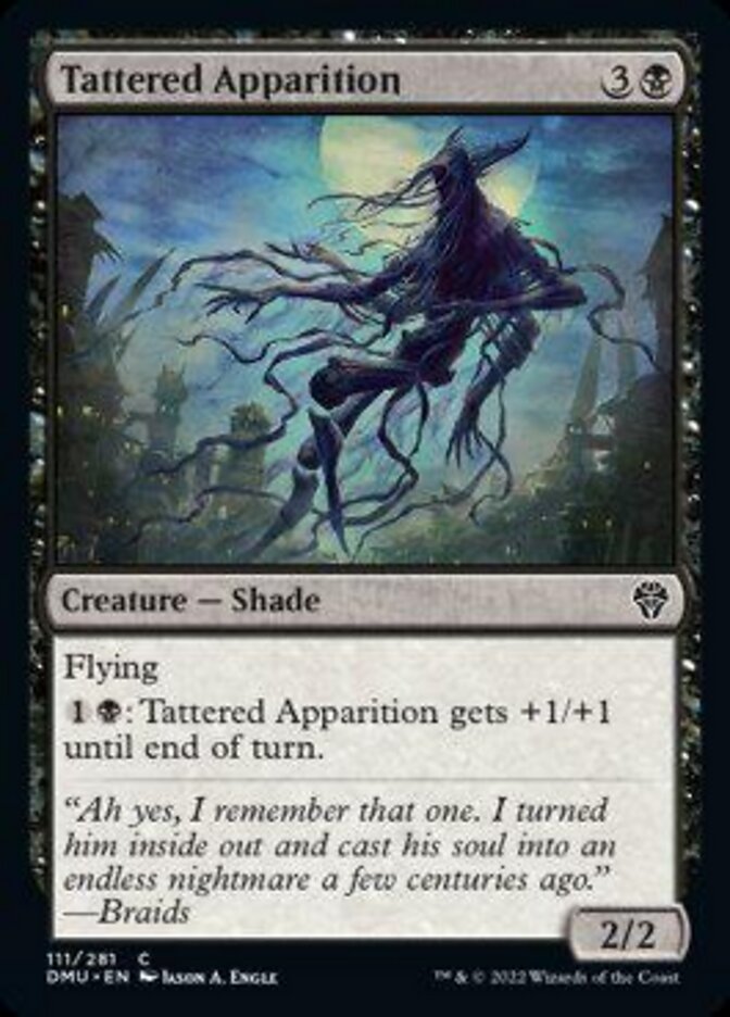 Tattered Apparition [Dominaria United] | Red Riot Games CA